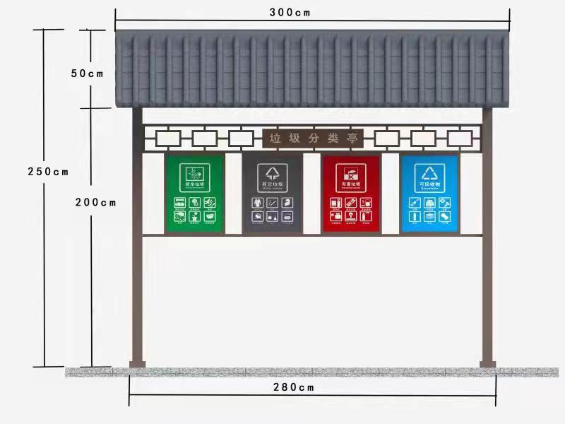 垃圾分类亭